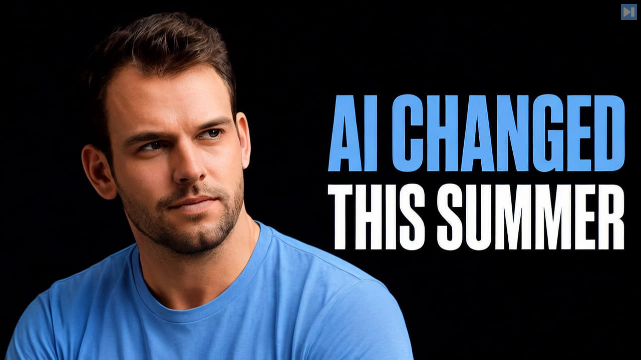 Nathaniel Whittemore beside the words AI Changed This Summer